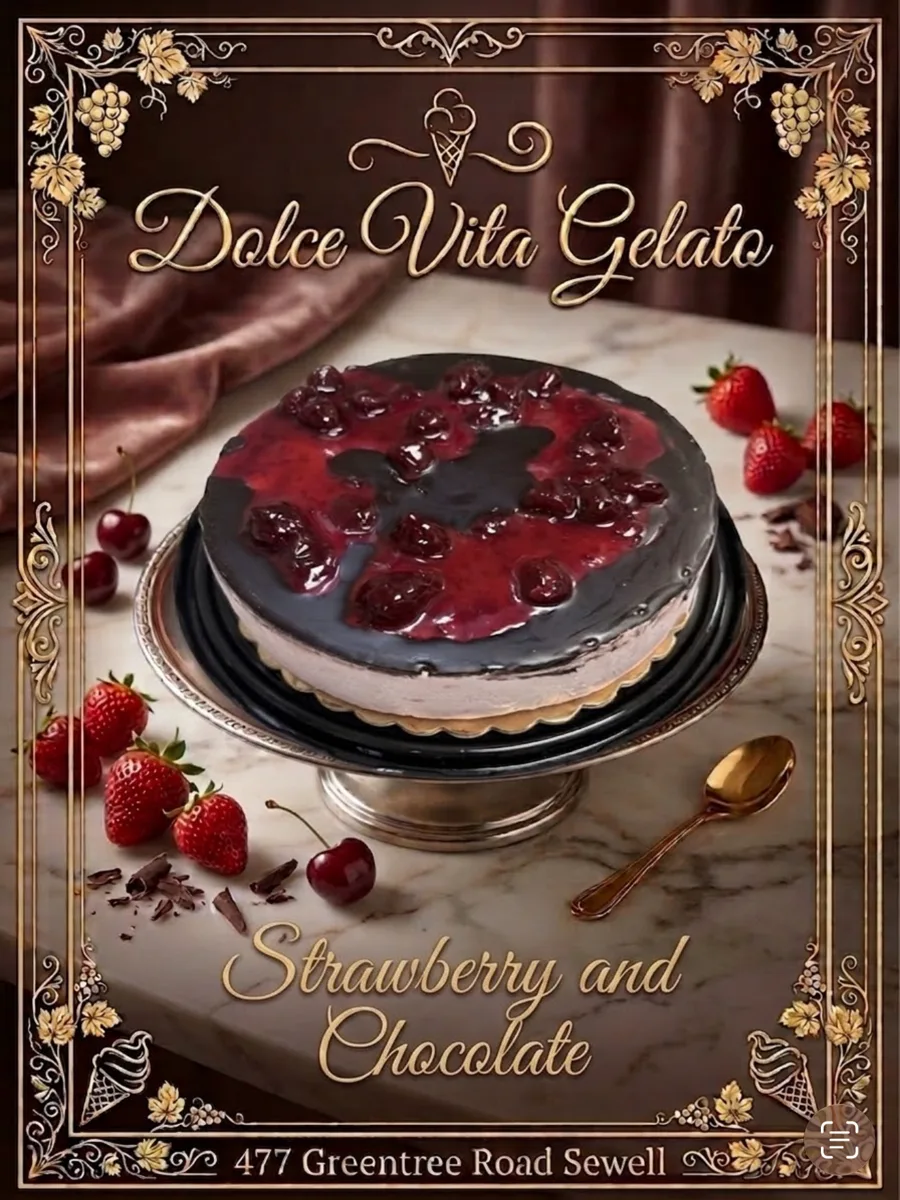 Strawberry and chocolate