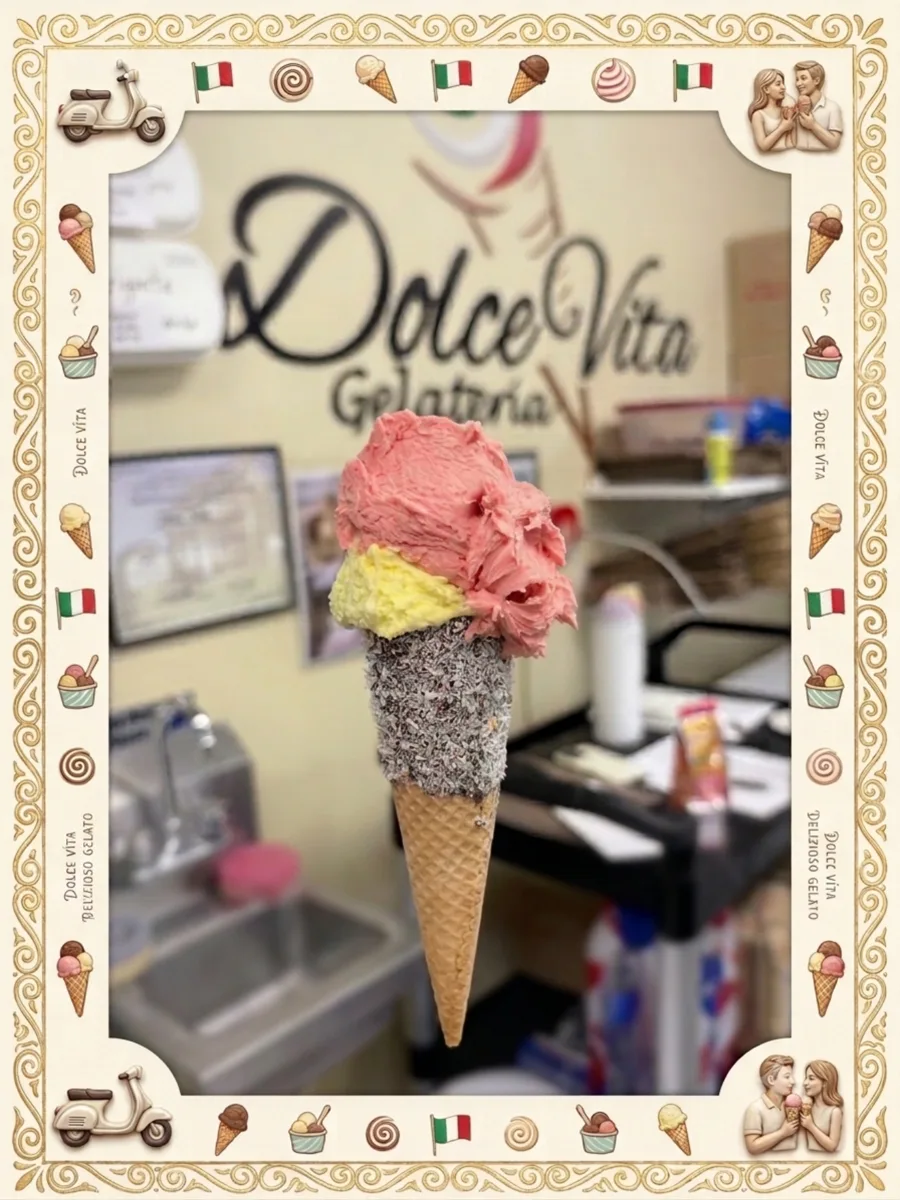 Two flavors, one cone